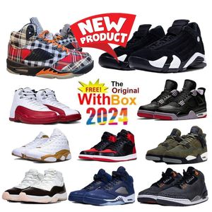 Panda 14s Laney Plaid 5S Scarpe da basket DMP Satin Bred Olive Mauve 1s Reinventa Royal Olive 1 Hamilton Thunder University Gold Bred Reinventa 4S con Box Olive 1