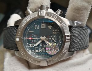 45 mm męski zegarek Chronograph Automatyczne 7750 mężczyzn zegarków Mens Eta Gf Maker Calendar Titanium Carbon Avenger Sport Valjoux GFF Chrono zegarki