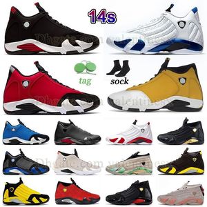 DHGATE JUMPMAN 14 농구화 자란 14S 체육관 붉은 생강 하이퍼 로얄 남성 운동화 스니커 썬더 블랙 레드 레인 니 운세 응고 테라 블러쉬 검은 발가락 야외 트레이너