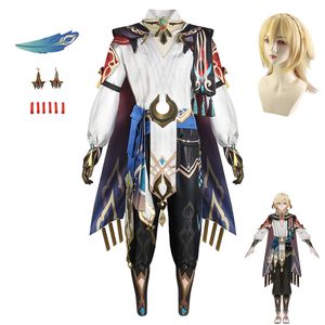 Genshin Impact Kaveh Cos CostumeSumeru Architect Myokan School of Light Cosplay Stage Costume