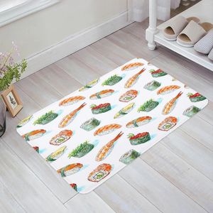 Teppiche, japanisches Sushi, Schlafzimmer, Bodenmatte, Zuhause, Eingang, Fußmatte, Küche, Badezimmer, Tür, Dekoration, Teppich, Wohnzimmer, rutschfester Fußteppich