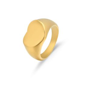 Cluster Ringe Herz Für Frauen Edelstahl Gold Silber Farbe Liebe Form Hochzeit Paar Fingerring Ästhetischer Schmuck Jubiläum GiftClus