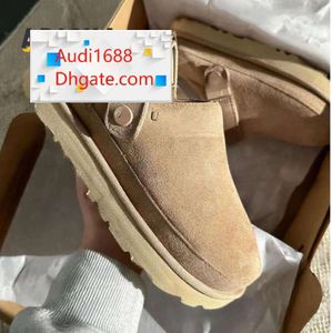 Designer goldenstar Clog Pantofole Boston Zoccoli stella dorata Sandalo da spiaggia Ciabatte incrociate Donna Uomo Tazz Tasman Autunno Semi di senape Castagna ugh stivale Inverno EstateY