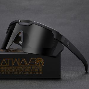 2023 Оригинальные ямы Vipers Heat Waves Sport Google TR90 Поляризованные солнцезащитные очки для мужчин/женщин на открытом воздушном ветропроницаемом.