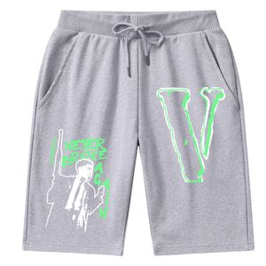 2024 Summer Vlone Men's Pants Brorts Spodnie Vlonessweat Friends Terry Casual Spring Summer Elastyczne spodnie dla mężczyzn i kobiet szorty vlone na popularne