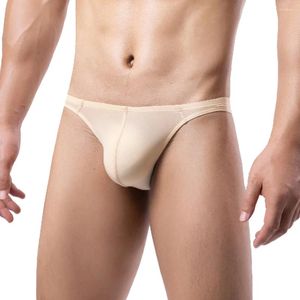 Cuecas Sexy Bikini G-String Nádegas Hollow Thong Mens Seamless Underwear Invisível No Show Thongs Jockstrap Gay Briefs Cock Bolsa