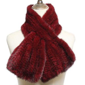 Scarves Women Real Scarf Winter Lady Soft Warm Long Neckerchief Fashion Casual Fish Tail Style Knitting Mufflers