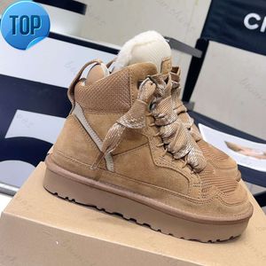 Designer-Lowmel-Stiefel, Turnschuhe, Freizeitschuhe, Turnschuhe, Damenkörbe, Sand, Wolle, Schaffell, Winter, Leinwand, kalt, echtes Leder, Wildleder, Runn