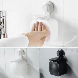 Liquid Soap Dispenser Durable Suction Cup Mess-free Bathroom Organizer Hygienic Convenient Hand Press Bottle Space-saving