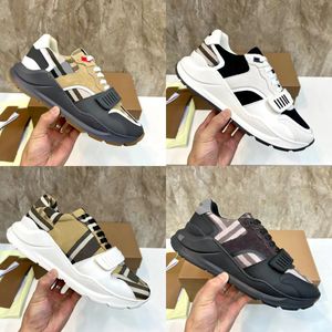 Designer Shoes Striped Vintage Sneaker Men Women Checkered Sneakers Platform Casual Shoes Season Shades Flats Trainers Brand Classic Outdoor Shoe