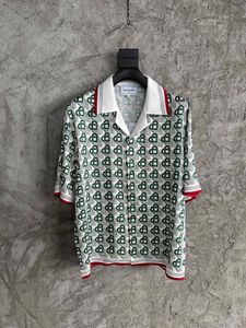 2024 spring newest arrival mens designer beautiful printing shirts ~ US SIZE shirts ~ high quality mens designer button short sleeve shirts