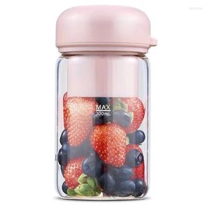 Juicers fofo liquidificador de xícara elétrico para viagens portátil misturador de frutas pessoais para suco de suco de smoothie shake n0pf