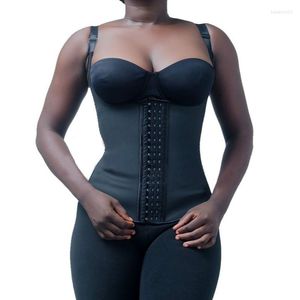 Damen Shapers Latex Taillentrainer Cincher Faja Gürtel Volle Weste Body Shaper Stahl ohne Knochen Korsett Damen Shapewear Plus Size