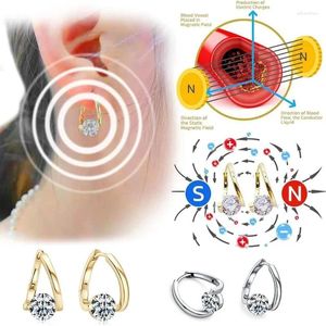 Orecchini pendenti Magnetoterapia al germanio per perdita di peso Magnetoterapia linfatica Drenaggio Ear Stud