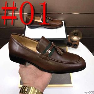 G1 19SS Neue leichte Lofers Designer-Luxusschuhe Herren Mokassin Guccie GG Guccy Guccis Schuhe Schwarz Herren Flats Atmungsaktiv Lässige Slip-On-Loafer Bequem