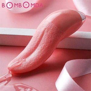Massaggiatore per giocattoli sessuali Leccata di lingua G Spot Vibratore clitorideo Clit Tickler Giocattolo per donne 10 Modello Vibrante Massaggio vaginale Prodotto per l'orgasmo