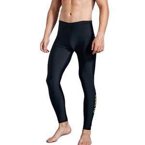 Wetsuits Drysuits TSMCYD Women Men Rash Guard Pants Lycra Quick Dry Yoga Tight Pants Swimming Surfing Diving Fitness Leggings Drop 230404