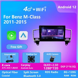 Samochód z systemu Android Video Multimedia Player dla Benz M-Class 2011-2015 DSP Bluetooth WiFi Radio Auto Stereo