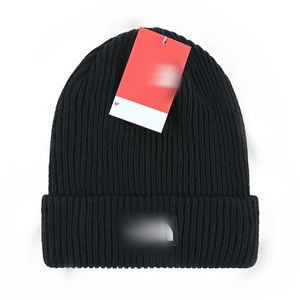 デザイナーの帽子豪華なnnorthfacee beanie men men womenbonnet冬のハットヤーン染色された刺繍されたカスケットコットンカペロファッションストリートハットレターT2