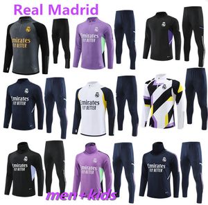 2023 2024 Özel Dragon Real Madrid Spor Giyim Eğitimi Jersey Vini Jr Bellingham 23/24 Real Madrid Uzun Kollu Erkekler Futbol Jersey Chandal Futbol Anket