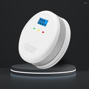Leakage Sensor LCD Display Natural Gas Alarm With Light/Sound Sniffer High Sensitivity For Kitchen Home