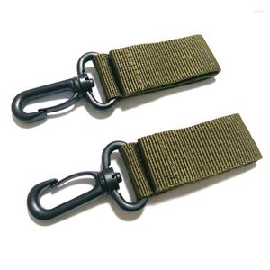 Wsparcie talii karabinki nylonowe plecak Nylon Hook Klawisz Klucz Kluczowy System wiszący Molle Belt Arm