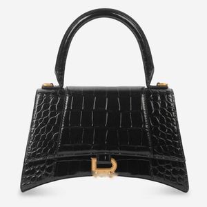 Shoulder Bags Hourglass handbag Designer Ladies shiny Crocodile embossed Chain Crossbody Bag fashiond Leather Half Moon Appearance shoulder bags 22