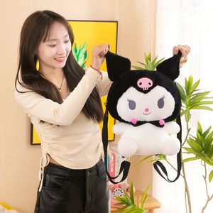 Wholesale cute kuromi backpack plush toys for kids gift claw machine prizes