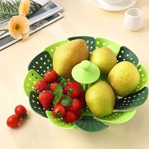 Double Boilers Folding Food Steamer Vegetable Fruit Basket Rack Cookware Utensils For Cooking Steam Kitchen Accessories