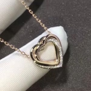trinity halsband för kvinnor designer diamant 925 silver T0P kvalitet högsta motkvalitet Kedjelängd 19 tum justerbara smycken premium presenter 006