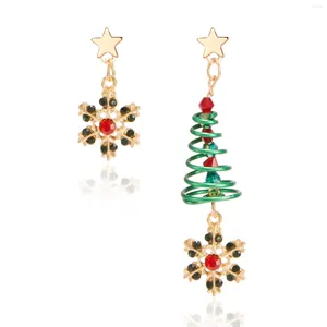 Dangle Earrings素敵なクリスマスぶらぶらフェスティバルスタイルではない雪だるまの宝石のためのホリデーパーティーのための驚きの贈り物