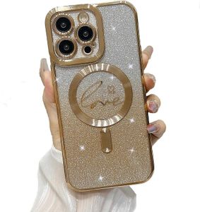 Telefonfodral iPhone13Pro Ultra-tunn transparent fodral för Apple 15Promax Phone Case Apple 12 Magnetic Case Anti-Wrestling 6GFQI
