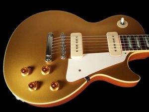 Najlepszy fabrycznie mahoniowy gitara 2012 Nowy przylot klasyczny Gold Gloss Electric Guitar OEM Dostępny tanią bezpłatną wysyłkę!