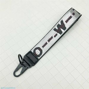 Lanyards Keychains Offs Rings Clear Rubber Jelly Letter Print S Ring Fashion Men Women Canvas Chain Camera Pendant Beltq9vj7zfcy