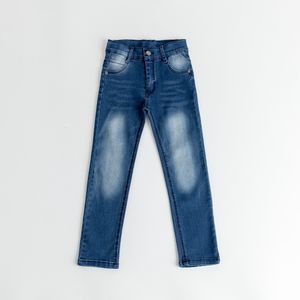 Jeans Jeans per bambini quattro stagioni ragazzi normali pantaloni elastici in denim a cinque tasche pantaloni di fascia media per bambini morbidi pantaloni casual 230406