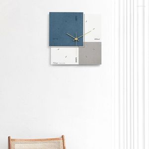 Wall Clocks Creative Watch Modern Japanese Room Digital Large Home Saatration Horloge Saatrationating Items