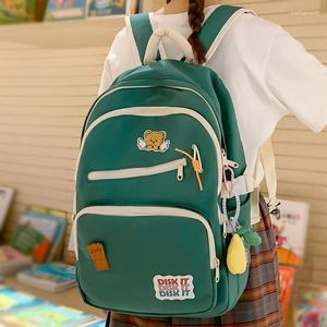 Школьные сумки, модная женская нейлоновая сумка, женский рюкзак для отдыха и колледжа, студентка, модная женская дорожная книга, крутой ноутбук