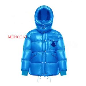 2023 Trend Winter Down Jacket Långärmad blixtlås Parka Designer Mäns varma norra tjocka kappa NFC -skanningsjacka