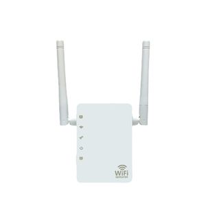 WiFi Repeater 2.4G Router 300 Mbps Wireless Router Modem Support 32 Användare Wi-Fi Extender 2 Antenna VPN-installation