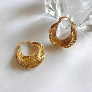 Dangle Earrings 18K Yellow Gold Finish Trending Hoop Drop Holiday Gifts Aquaculture Classic Hook Women Christmas Fashion