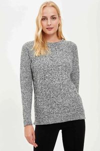 Maglioni femminili donna tricot a maglia a maglia 2023 autunno inverno fit cotta maglione a maniche lunghe