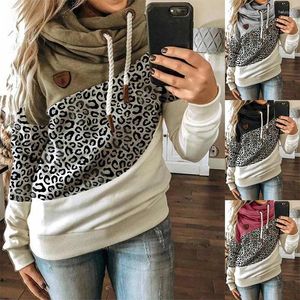 Kadın Hoodies 2023 Sonbahar ve Kış Baskı Kapşonlu Uzun Kollu Dantelli Sweater