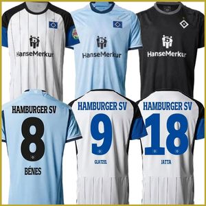 23/24 Hamburg Football Club Home/Away Jersey Glatzel Jatta Dome Muheim Lszlo Benes 2023 2024 Childrens Soccer Jersey Summer Short Sleeve Soccer Shirt