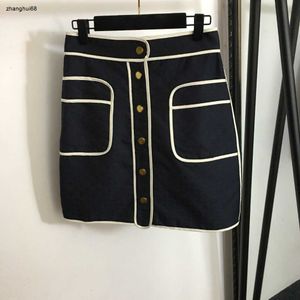 Zupełnie nowe panie krótka spódnica moda zamek jacquard dziewcząt Pantie Rozmiar S m l Wysoka talia w pojedynczej talii