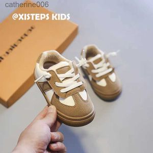 Sneakers Children Casual Sneakers Hool and Loop Casual Tenis Shoes For 1-4Y Toddler Baby Sport Shoes 2023 Warm Tenis Infantil With Fleecel231106