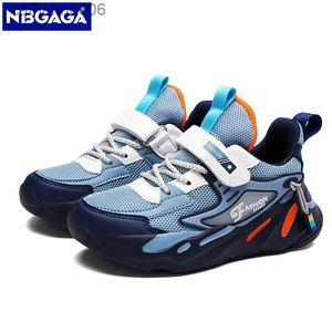 Sneakers Children Sneakers Casual Shoes for Boys Leather Comfortable High Quality Running Sports Kids Girls Flat ShoesL231106