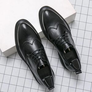 Dress Buty Męskie Brogue Casual Brogue Classic Business Office Formal Wedding Size 38-44