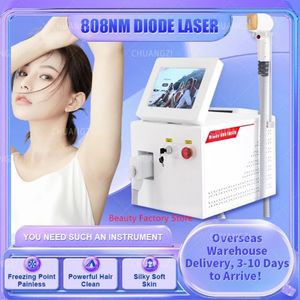 2023 Diode Ice Laser Hair Removal Machine 2000W 3 Wavelength 808 1064 755nm Painless Skin Care Device Machine