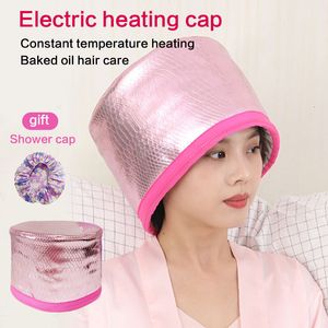 Other Hair Cares Hair care beauty steamer machine SPA conditioning heat cap gorro electrico pelo electric steam for deep conditioning Thermal cap 230406