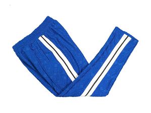 Palm Chaopai Angel Veet Fabric Striped Sports Casual Pants For Men And Women High Street Lace Elastic Guardgu5q